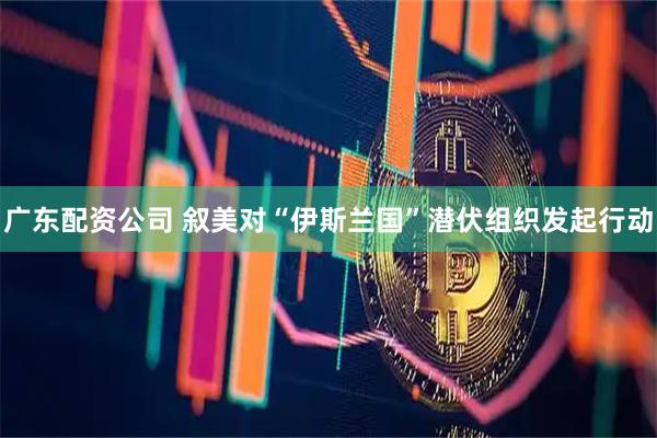 广东配资公司 叙美对“伊斯兰国”潜伏组织发起行动